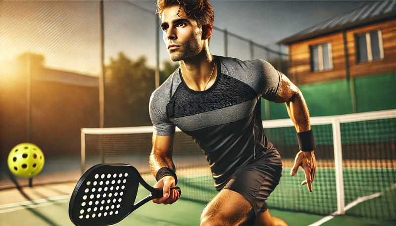 A Man Thinking on how How to Go Pro in Pickleball Sport